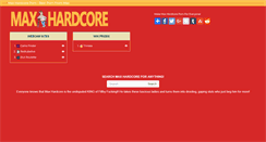 Desktop Screenshot of maxhardcore-porn.com
